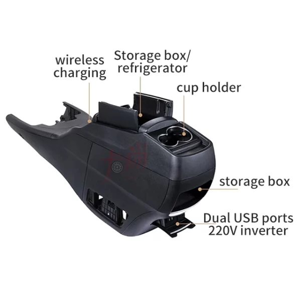 Applicable ToBenzz Vito V-class V300 V260 V250 Viano Original Factory Style Armrest Box Compressor Refrigerator Interior Refit - Image 2