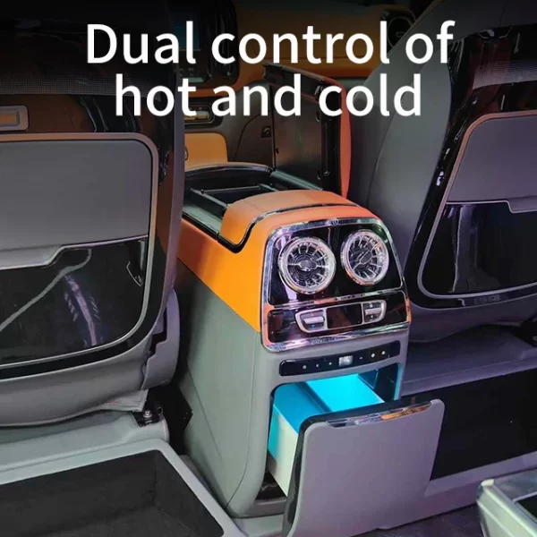 Applicable ToBenzz Vito V-class V300 V260 V250 Viano Touch Drawer Style Armrest Box Compressor Refrigerator Interior Storage Box - Image 4