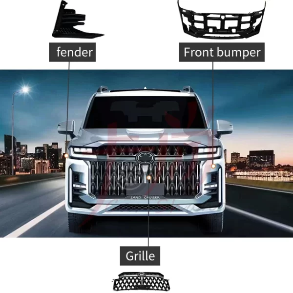Applicable to New Land Cruiser LC300 Upgraded with Max Surround Kit Body Kit for 1:1 Modification - Image 2