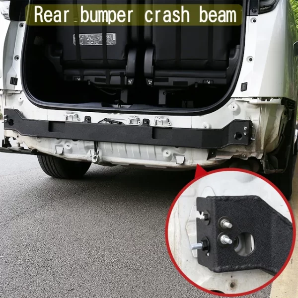Modification of REAR Bumper Anti-collision Steel Beam for 30 Series Alphard Vellfire & Lexus LM - Image 4