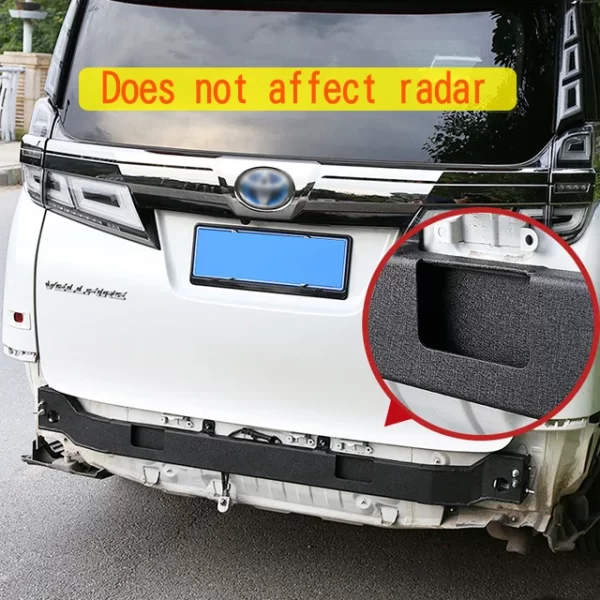 Modification of REAR Bumper Anti-collision Steel Beam for 30 Series Alphard Vellfire & Lexus LM - Image 5