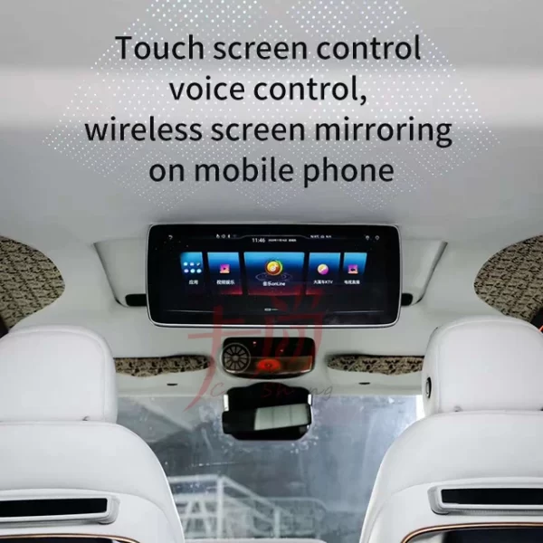 Car Mounted TV, Ceiling Mounted Entertainment TV, Touch Screen Voice Control TV for  Benzz G-Class W464 High-definition TV Refit - Image 2