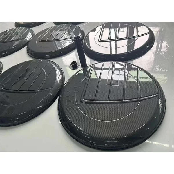 Benzz G-Class W464 Trunk Spare Tire Cover Made of Dry Carbon Material, W464 G500 New Spare Tire Cover Upgraded and Modified - Image 2
