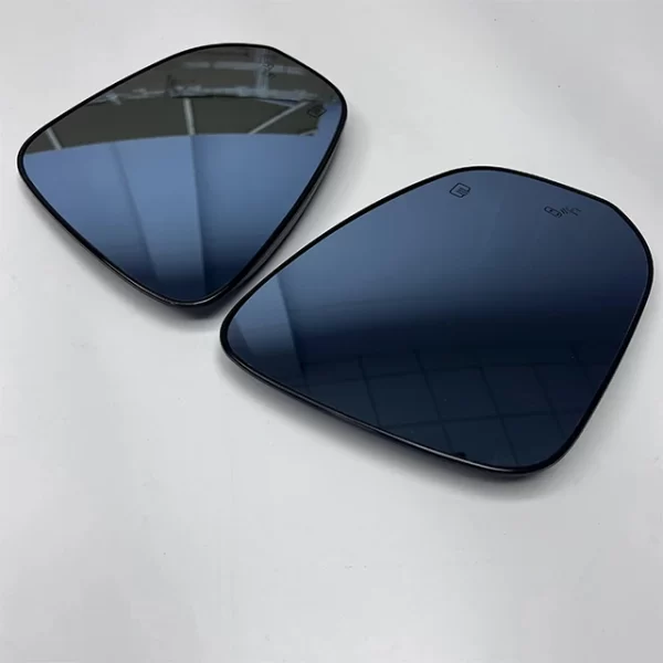 Siennaa Large Field of Vision Blue Mirror Reversing Mirror Reflective Reversing Mirror Anti Glare Blind Spot Detection Heating - Image 5