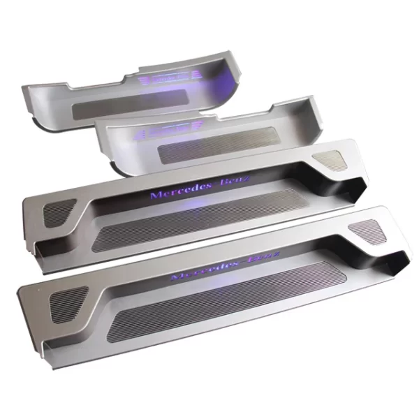 Welcome Pedal Threshold Strip Aluminum Alloy with LED Light for Vito Bus V250 V260 W447 V-Class