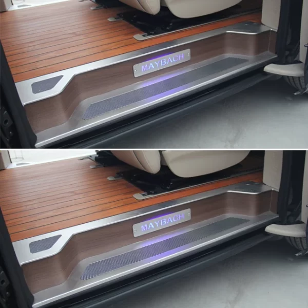 Welcome Pedal Threshold Strip Aluminum Alloy with LED Light for Vito Bus V250 V260 W447 V-Class - Image 5