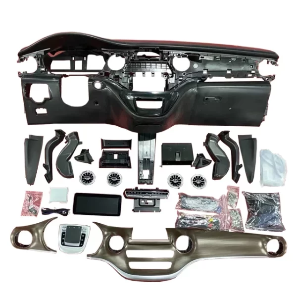 Center Console Dashboard with 360 Panoramic Navigation Interior Modification Vito W447 Upgrade  to V260 V-Class
