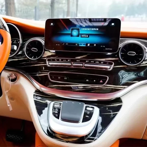 Center Console Dashboard with 360 Panoramic Navigation Interior Modification Vito W447 Upgrade  to V260 V-Class - Image 3