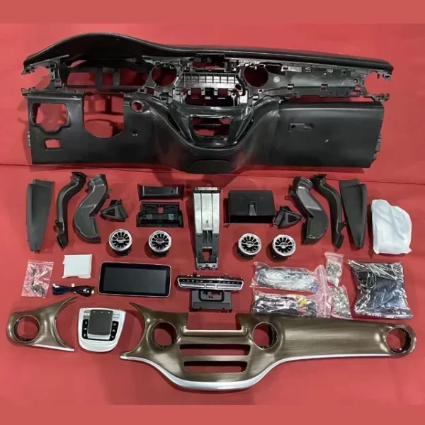 Center Console Dashboard with 360 Panoramic Navigation Interior Modification Vito W447 Upgrade  to V260 V-Class - Image 4