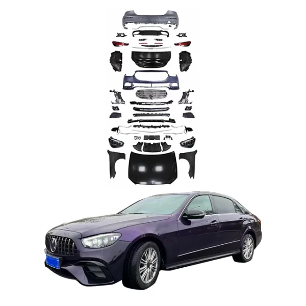 Applicable to Benzz E-Class W212 Upgrade W213 AMG  Body Surround Kit Front and Rear Bumper Headlight Assembly Modification