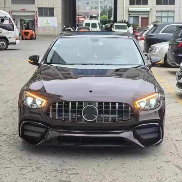 Applicable to Benzz E-Class W212 Upgrade W213 AMG  Body Surround Kit Front and Rear Bumper Headlight Assembly Modification - Image 3