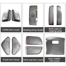Applicable to GLS/GLE Whole Car Horn Cover Interior Decoration Modification, Middle and High Pitch Cover Plate, Atmosphere Lamp