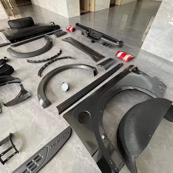 Applicable for  15-20 Fordd F150 Old to New Upgraded 21 Raptor Kit Headlight Grille, Front and Rear Bumper Body Kit Modification - Image 3