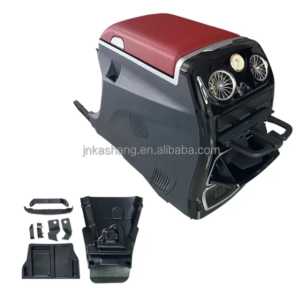 Applicable to   Interior Modification of  Siennaa Armrest Refrigerator Central Storage Box, Yellow fox Frame Refrigerator Box