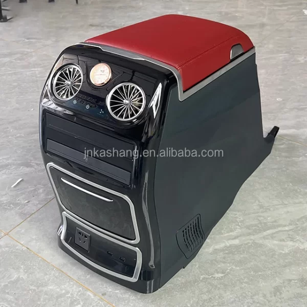 Applicable to   Interior Modification of  Siennaa Armrest Refrigerator Central Storage Box, Yellow fox Frame Refrigerator Box - Image 5