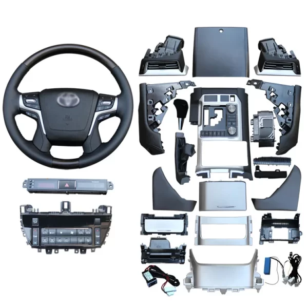 Car Accessories Left & Right Hand Drive Interior Kit for Land Cruiser Fj200 Lc200 2008-2015 Upgrade to 2016