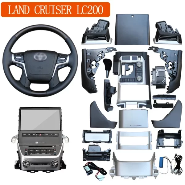 Car Accessories Left & Right Hand Drive Interior Kit for Land Cruiser Fj200 Lc200 2008-2015 Upgrade to 2016 - Image 3