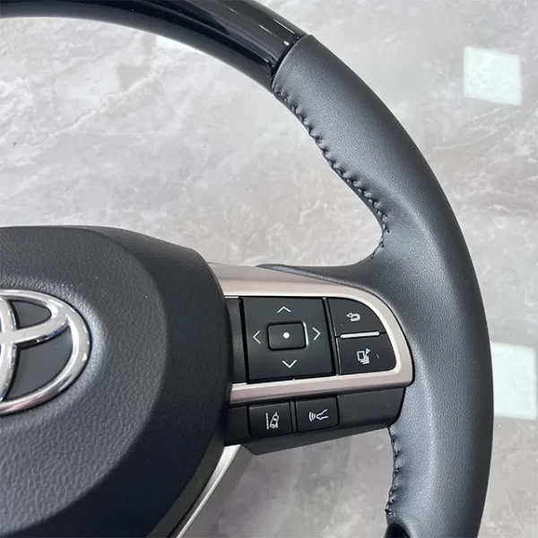 Land Cruiser LC200 Prado Siennaa Alphard Vellfire Upgraded Steering Wheel Interior Retrofit LEXUS570 LM - Image 4
