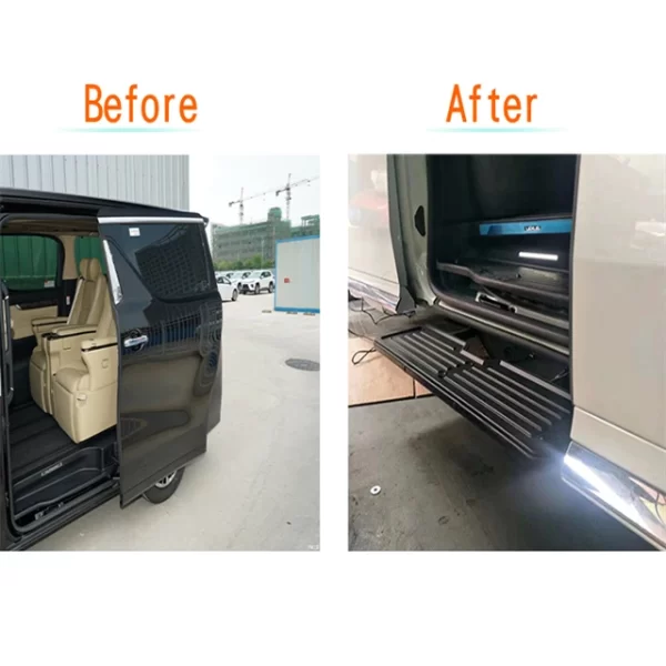 Intelligent Telescopic Side bar Pedal Boarding and Alighting Aid Electric Foot Pedal Alphard Vellfire Lexus LM - Image 3
