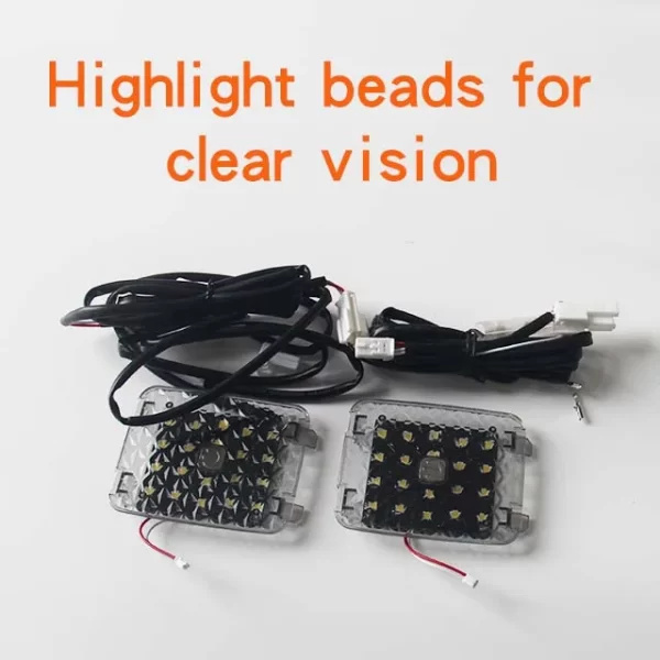 Alphard Vellfire Trunk LED Lamp Tail Door Headlamp Retrofit and Upgrade, Tail Door Lamp Car Interior Lamp - Image 5