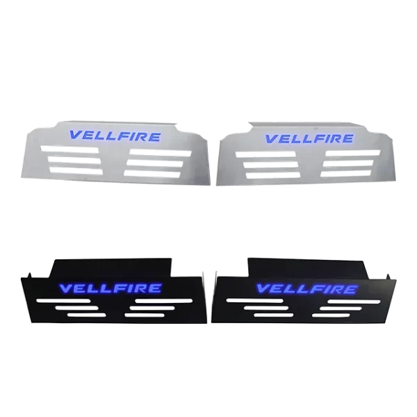 Foot Rest with LED Lamp Air Conditioning Vent Trim Cover Alphard Vellfire Lexus LM Retrofit Accessories