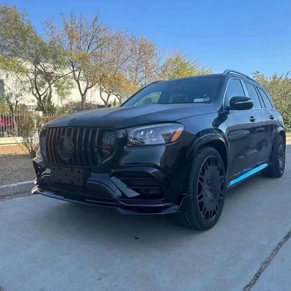 Applicable to Benzz GLS X167 Upgraded Brabuss 900 Body Kit Front Bumper and Rear Bumper Grille Modification Old to New Refit - Image 3