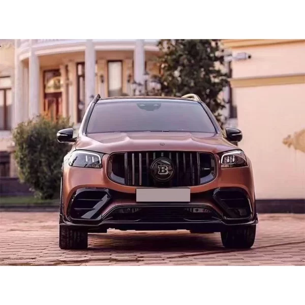 Applicable to Benzz GLS X167 Upgraded Brabuss 900 Body Kit Front Bumper and Rear Bumper Grille Modification Old to New Refit - Image 4