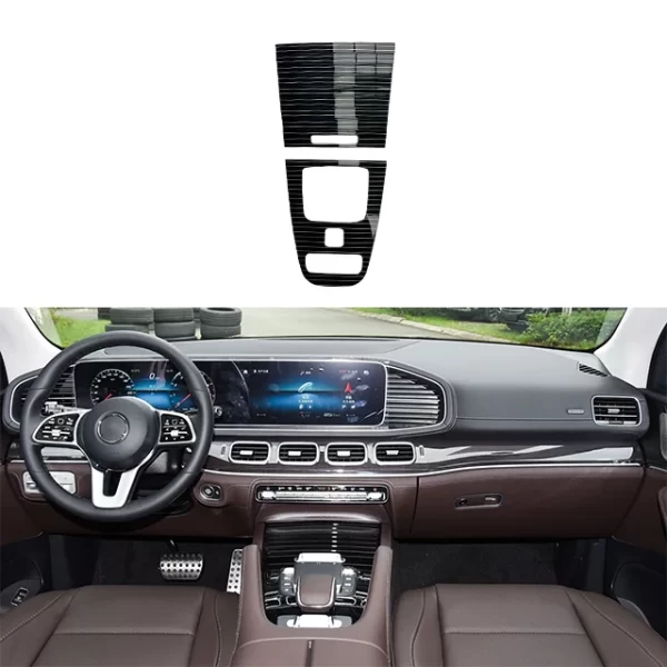 Suitable for Benzz GLS GLE S450 480 680 Central Control Gear Shift Panel Decorative Panel, Modified Armrests on Both Sides Refit - Image 4