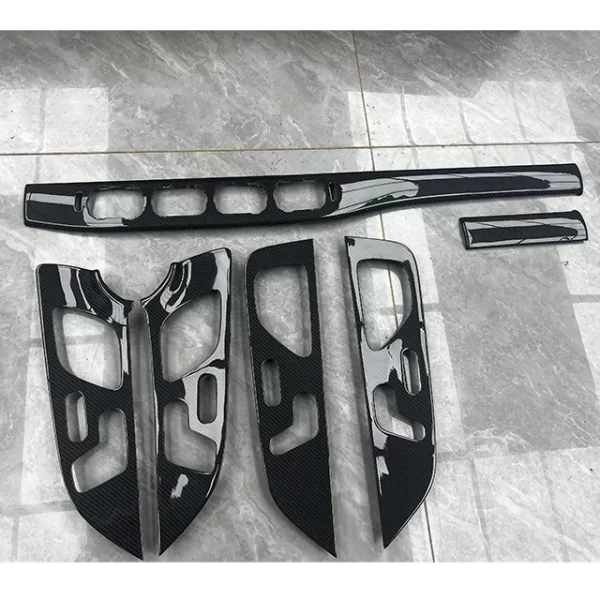 New Design GLS GLE Upgrade to Maybach Interior Kit Interior Mahogany Strip GLS Upgraded Maybach Style Mahogany - Image 2
