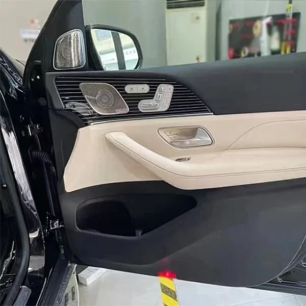 New Design GLS GLE Upgrade to Maybach Interior Kit Interior Mahogany Strip GLS Upgraded Maybach Style Mahogany - Image 5
