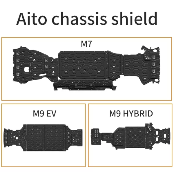 Applicable to AITO M7 M9 Ev M9 Hybrid  Chassis Guard Plate Magnesium Aluminum Alloy Guard Plate Engine Guard Modification - Image 2