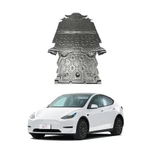 Applicable to Teslaa Model 3/Y  Chassis Guard Plate Magnesium Aluminum Alloy Guard Plate Engine Guard Modification