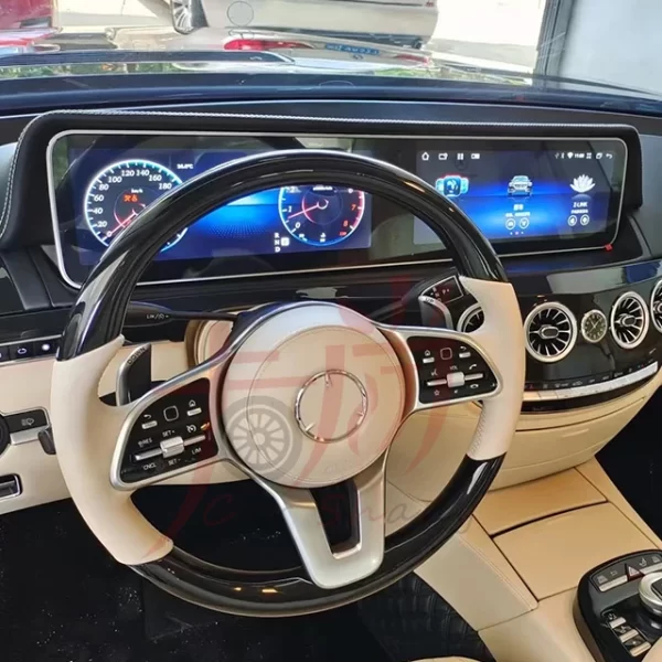 Benzz S-Class W221 W222 Full LCD Dual Connected Panoramic Large Screen Navigation Large Screen Retrofit New Center  Console - Image 5