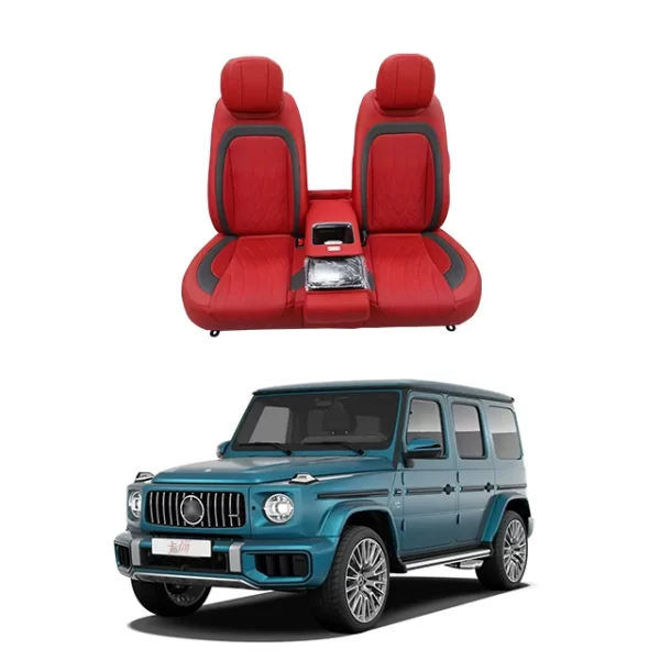 Applicable to Benzz G350d G500 G400 G63 Modified Rear Multifunctional Seat W464 W463 Rear Sofa Bed Aviation Seat Modification
