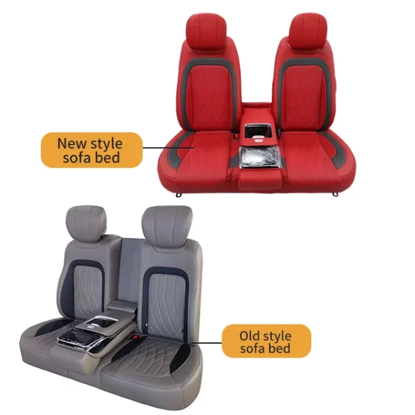Applicable to Benzz G350d G500 G400 G63 Modified Rear Multifunctional Seat W464 W463 Rear Sofa Bed Aviation Seat Modification - Image 2