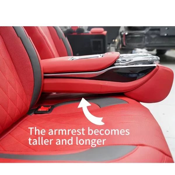 Applicable to Benzz G350d G500 G400 G63 Modified Rear Multifunctional Seat W464 W463 Rear Sofa Bed Aviation Seat Modification - Image 4