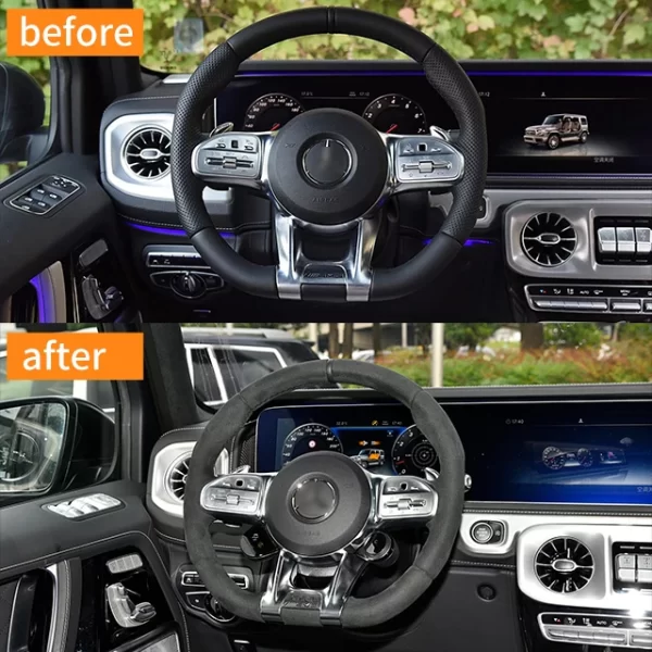 Applicable to Benzz G-Class W464 Steering Wheel Egg  OLED Button Steering Wheel Button Modification Steering Wheel Old to New - Image 3