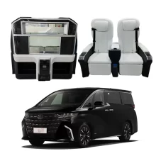 Alphard Vellfire VITO V250 V260 W447 Aviation Seat TV Business Car 7-seater to 4-seater Partition Interior Modification Parts
