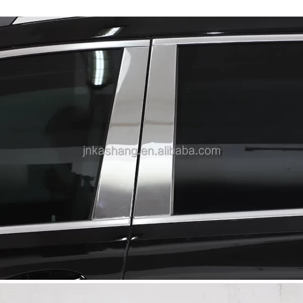 X167 Retrofit Articles Gls450 GLE Center Pillar Trim Strip Window Decoration Bright Strip Scratch Resistant Window Cent GLS - Image 4