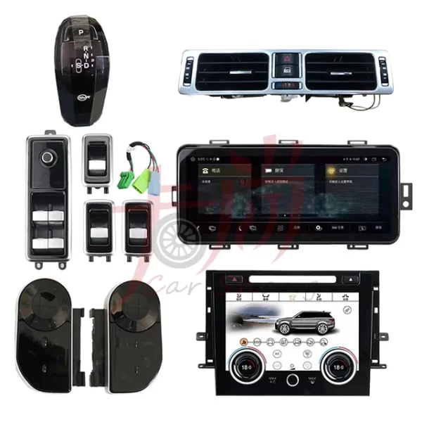 Air Conditioning Panel Upgraded Old Interior with New Large Screen Navigation Range Roverr Administration RANGE ROVERr SPORT