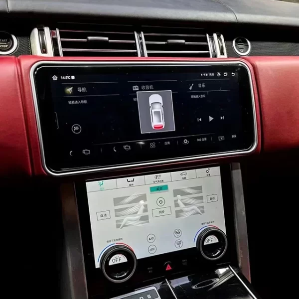 Air Conditioning Panel Upgraded Old Interior with New Large Screen Navigation Range Roverr Administration RANGE ROVERr SPORT - Image 3