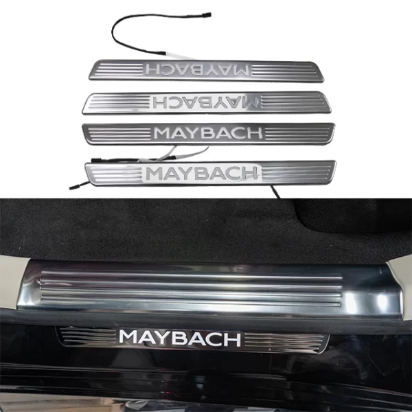 Mercedes-Benzz GLS External Doorsill protection Strip New Welcome Pedal GLS X167 Maybach Threshold Strip
