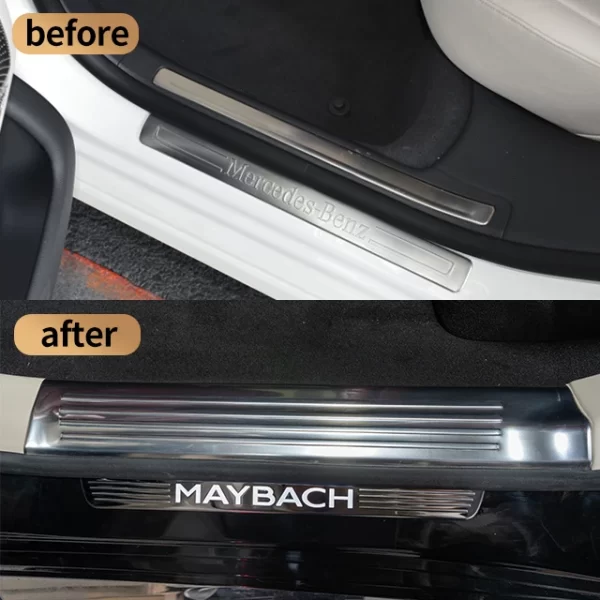 Mercedes-Benzz GLS External Doorsill protection Strip New Welcome Pedal GLS X167 Maybach Threshold Strip - Image 5