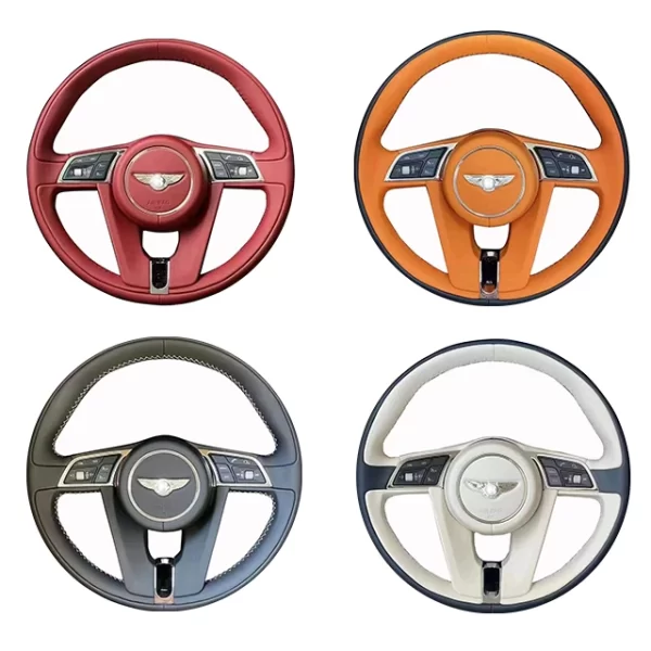Bentleyy Old Model to New Steering Wheel Continental GT Flying Spur Bentleyy Mulsanne Multifunction Steering Wheel Modification - Image 2