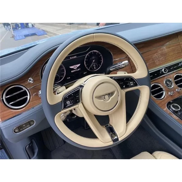 Bentleyy Old Model to New Steering Wheel Continental GT Flying Spur Bentleyy Mulsanne Multifunction Steering Wheel Modification - Image 3