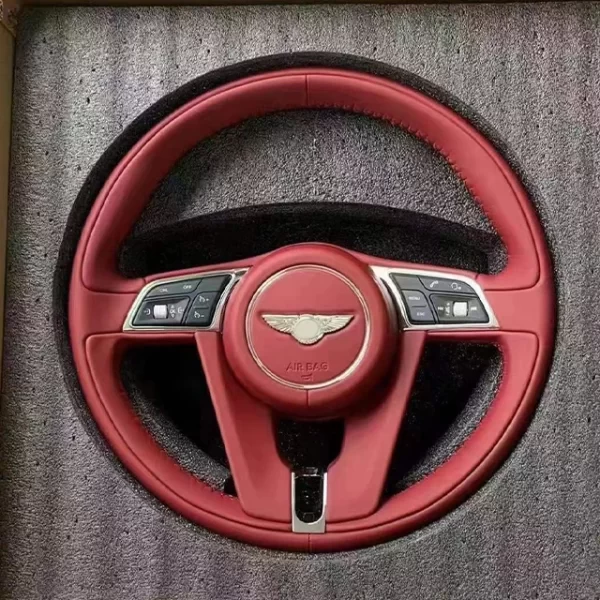 Bentleyy Old Model to New Steering Wheel Continental GT Flying Spur Bentleyy Mulsanne Multifunction Steering Wheel Modification - Image 4
