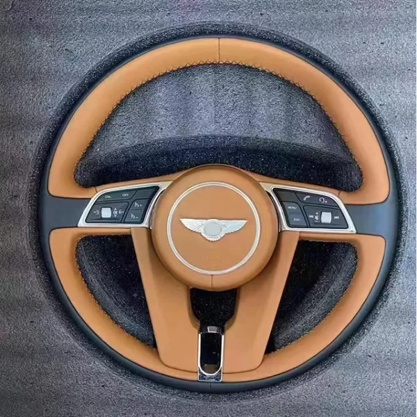 Bentleyy Old Model to New Steering Wheel Continental GT Flying Spur Bentleyy Mulsanne Multifunction Steering Wheel Modification - Image 5