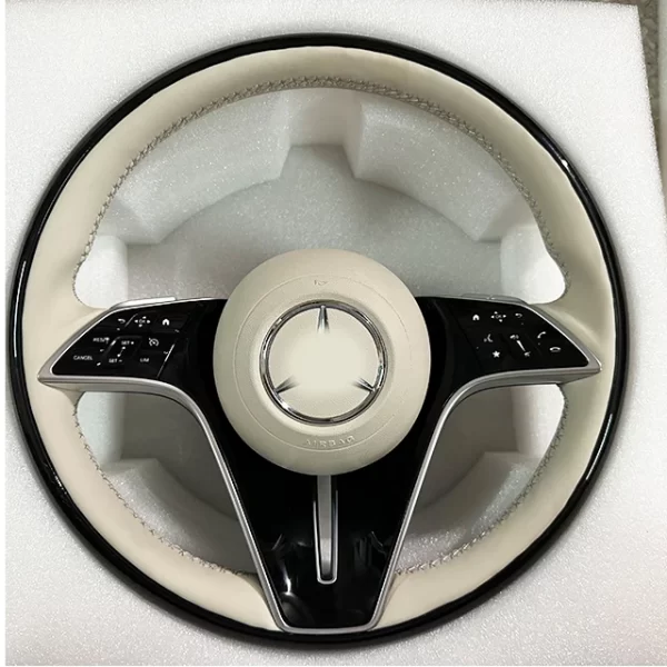 Mercedes Benzz S-Class W221 Steering Wheel Assembly with  Directly Installed, Old to New Steering Wheel - Image 3