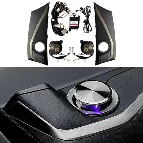 Applicable to  Vellfire Alphard Subwoofer Power Amplifier for the Entire Car Audio System of Erfa Raised and Lowered Tweeters - Image 2
