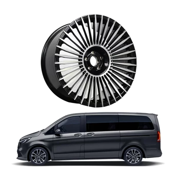 Applicable to Benzz Vito V260 W447 18 Inches  Car Rim Forged Wheels Hub Wheel Nave Customized Lightweight Wheel Modification